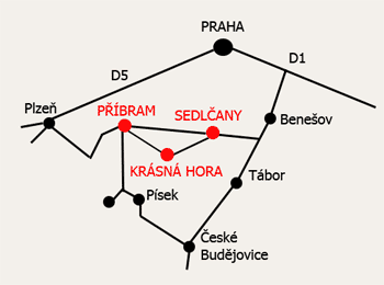 Mapa ČR